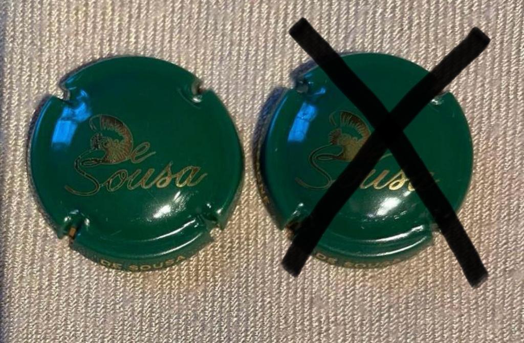 Capsule Champagne De Sousa Grand Cru Avize, Enlèvement ou Envoi, Neuf