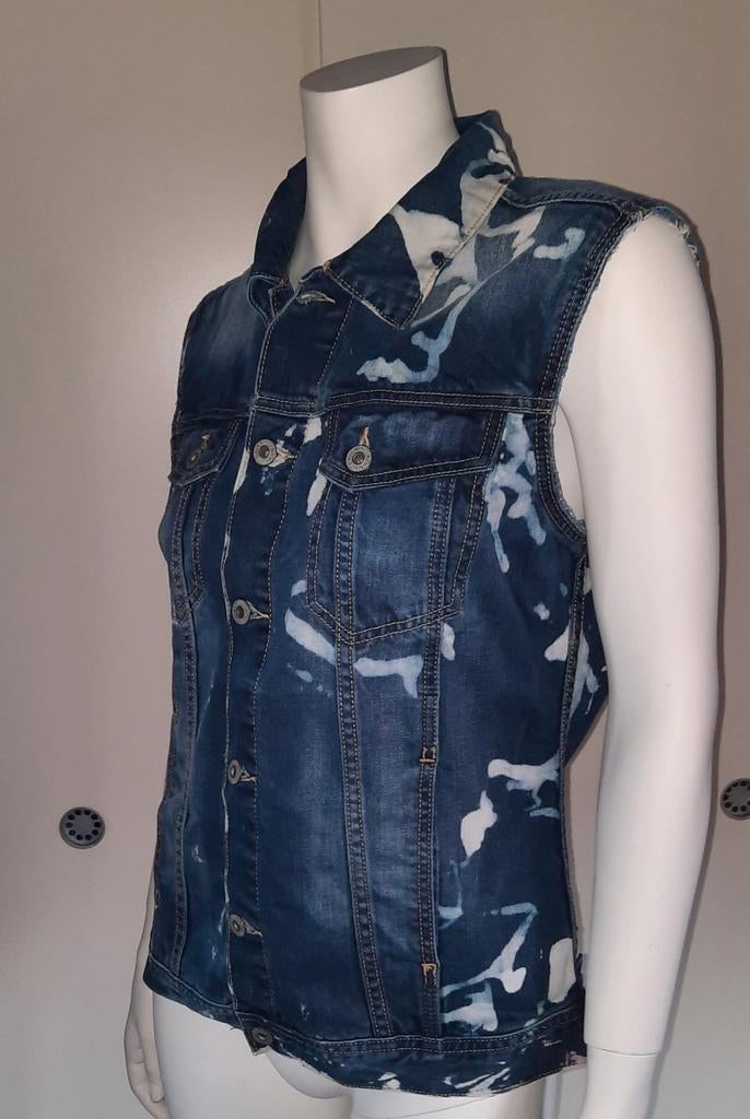 Veste en jean « S », Enlèvement ou Envoi, Comme neuf, Taille 36 (S), Bleu