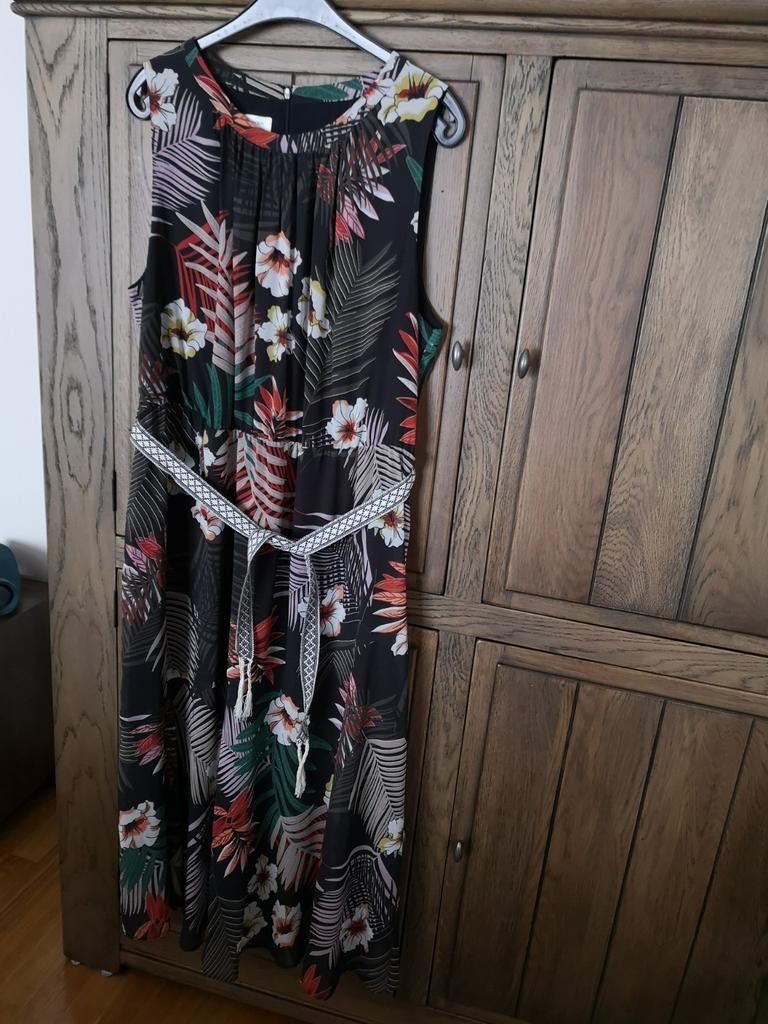 Zomerjurk - Gerry Weber, Vêtements | Femmes, Robes, Enlèvement ou Envoi, Comme neuf, Taille 46/48 (XL) ou plus grande, Brun