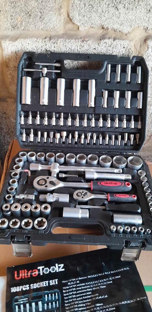 Valise à outils de 108 pièces Nouveau, Enlèvement ou Envoi, Neuf