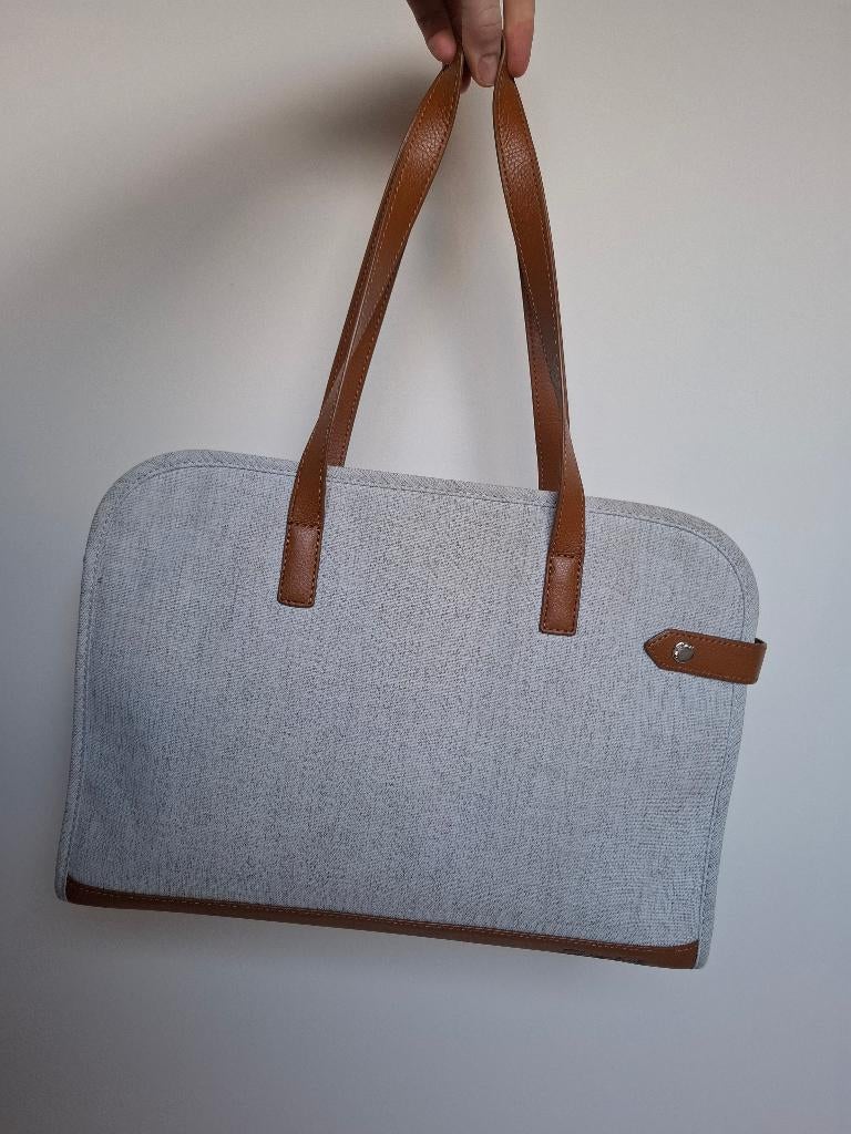 Laptoptas / aktetas Olivier Strelli, Bijoux, Sacs & Beauté, Moins de 30 cm, Gris, 30 à 40 cm, Enlèvement