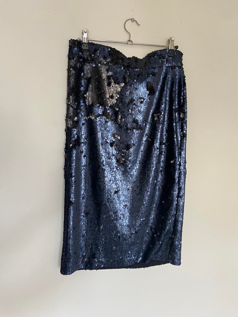 Essentiel rok maat 38, Kleding | Dames, Ophalen of Verzenden, Maat 38/40 (M), Blauw