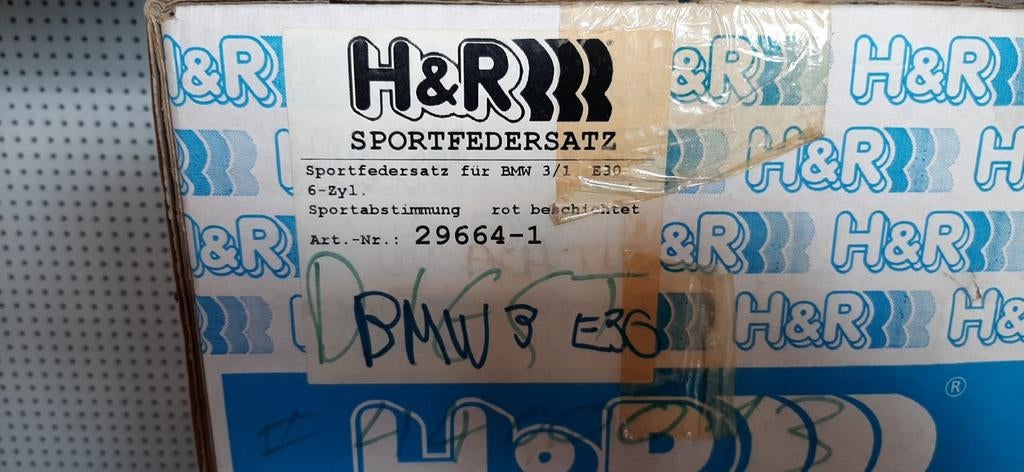 Bmw E30 Sedan  verlaagde veren H R 3.50 achter, Auto-onderdelen, Ophalen of Verzenden, Nieuw, BMW