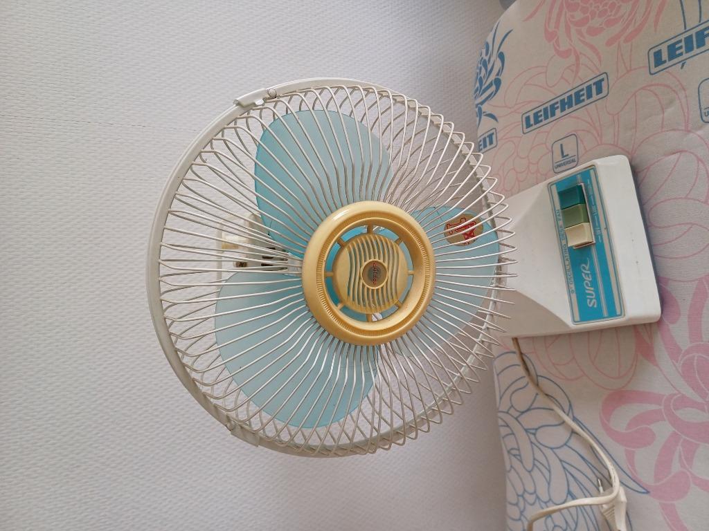 Retro ventilator, Ophalen of Verzenden, Gebruikt, Tafelventilator