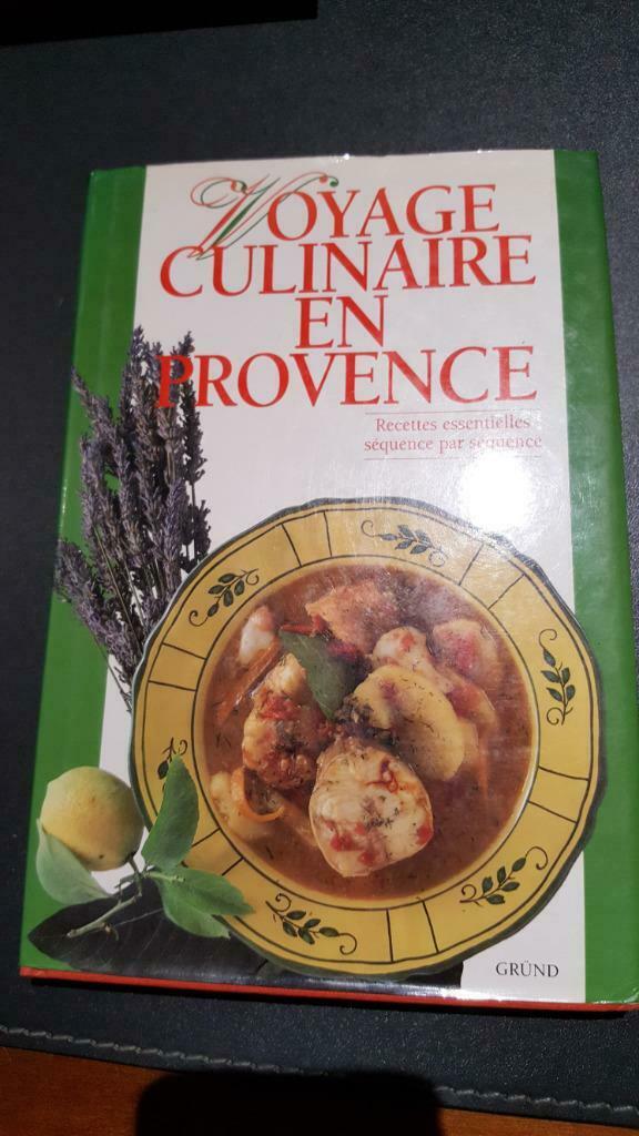 cuisine - voyage culinaire en PROVENCE, Enlèvement ou Envoi, Comme neuf