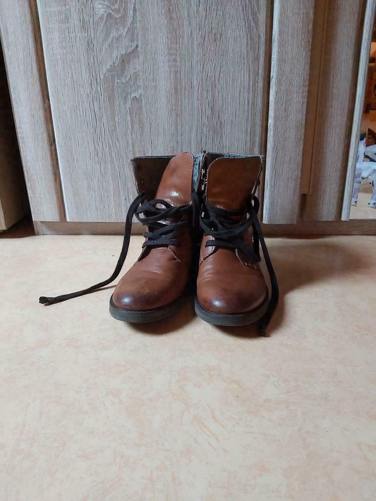 laarzen/bottines sacha, Enlèvement ou Envoi, Brun, Boots et Botinnes, Porté