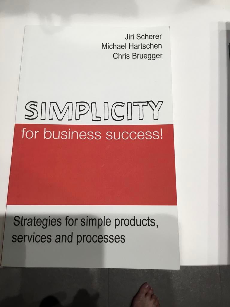 Jiri Scherer: Simplicity for Business Success!, Boeken, Jiri Scherer, Michael Hartschen, Chris Bruegger, Nieuw, Ophalen of Verzenden