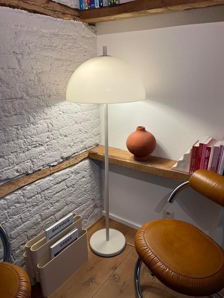 Dijkstra Mushroom vloerlamp, Ophalen, Gebruikt, Design retro vintage mushroom modern dijkstra, Metaal