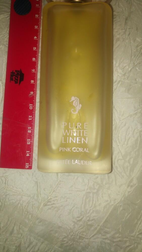 Vintage Flacon parfum toilette estee lauder pure white line, Enlèvement ou Envoi
