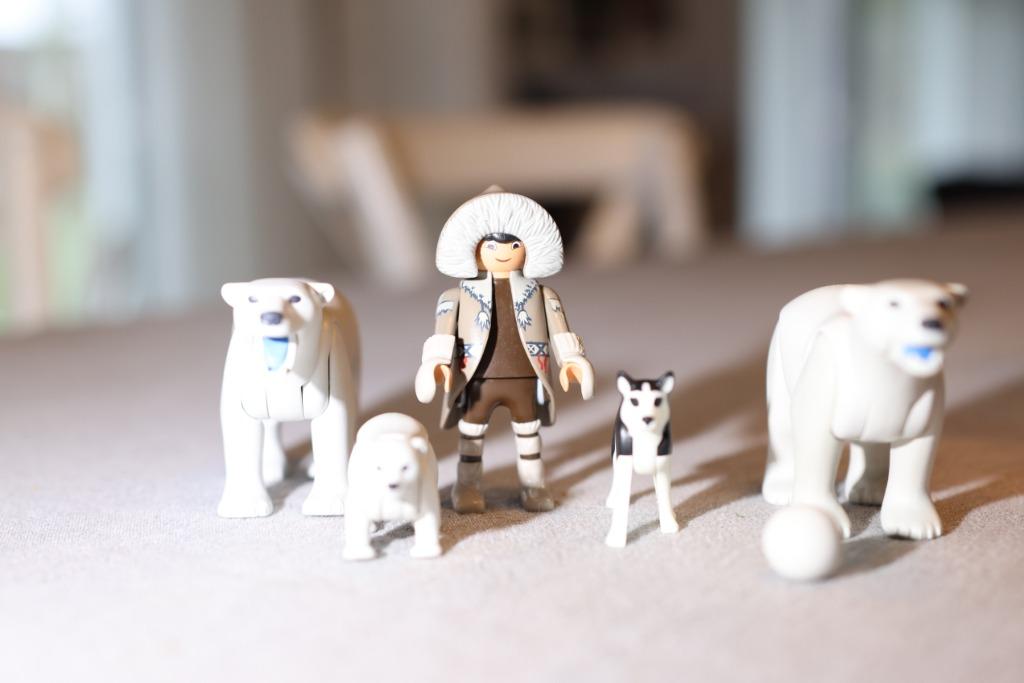 playmobil eskimo et ours polaires, Enlèvement ou Envoi, Comme neuf