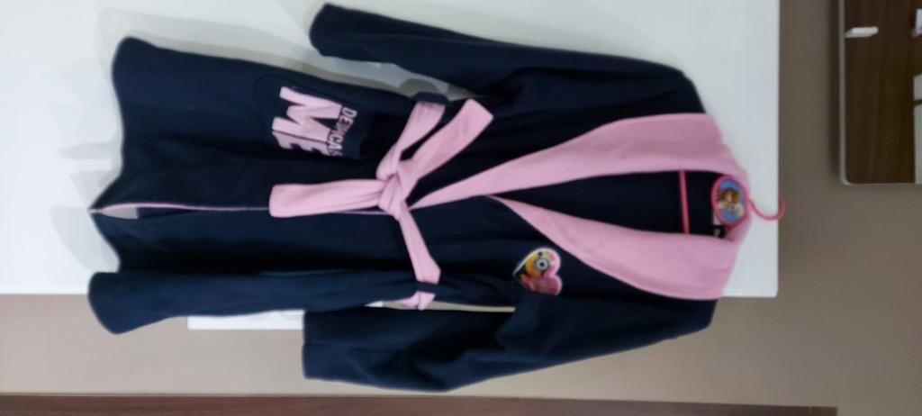 Joli peignoir motif minion état neuf taille 8 ans, Ophalen of Verzenden, Zo goed als nieuw, Meisje, Nacht- of Onderkleding