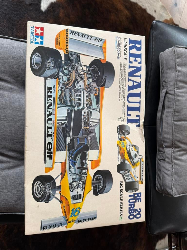 Tamiya Renault RE 20 TURBO 1:12, Enlèvement, Comme neuf