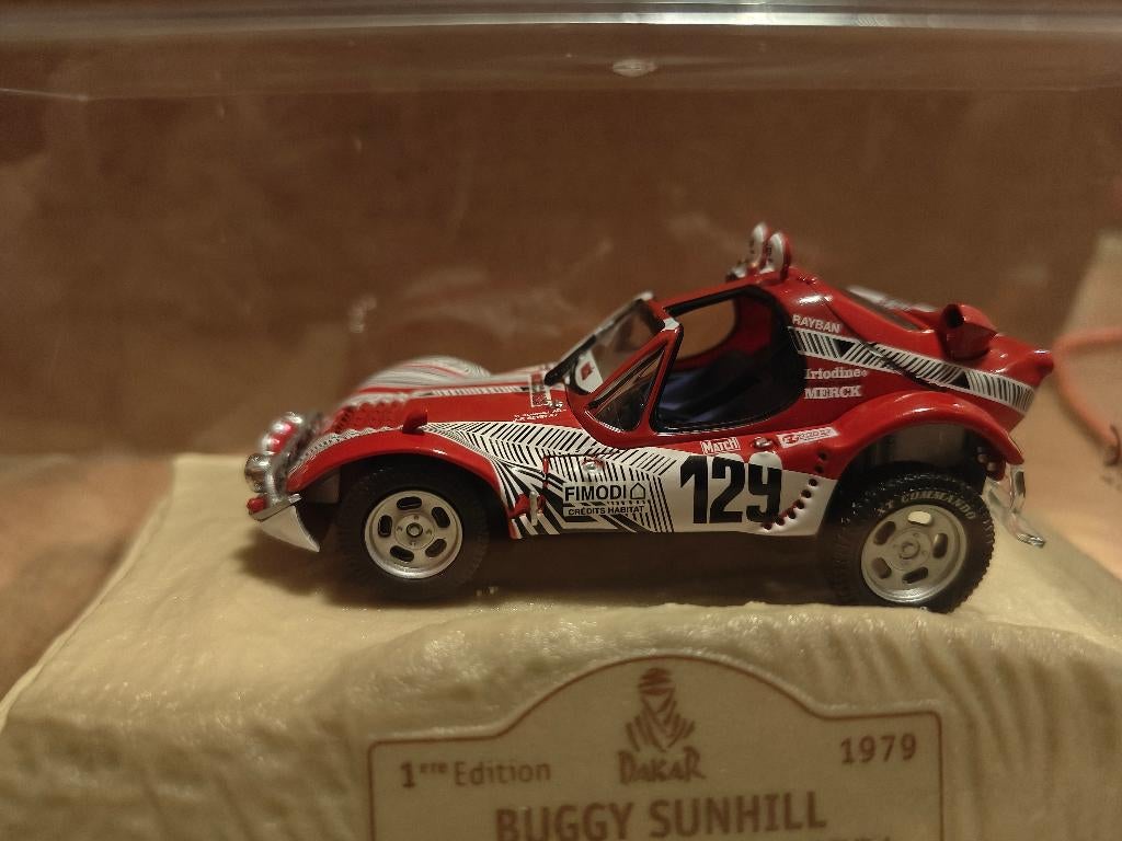 Buggy Sunhill 1979 Rally Dakar 1:43 Norev Diecast, Enlèvement ou Envoi, Neuf, Voiture, Norev