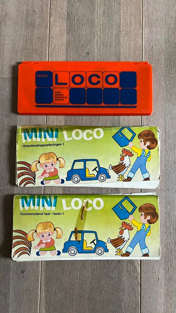 Vintage educatief speelgoed Loco, Kinderen en Baby's, Speelgoed | Educatief en Creatief, Ophalen of Verzenden