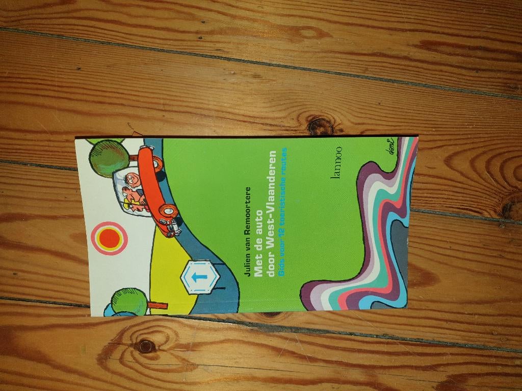 boek met de auto door West-Vlaanderen, Ophalen of Verzenden, Gelezen