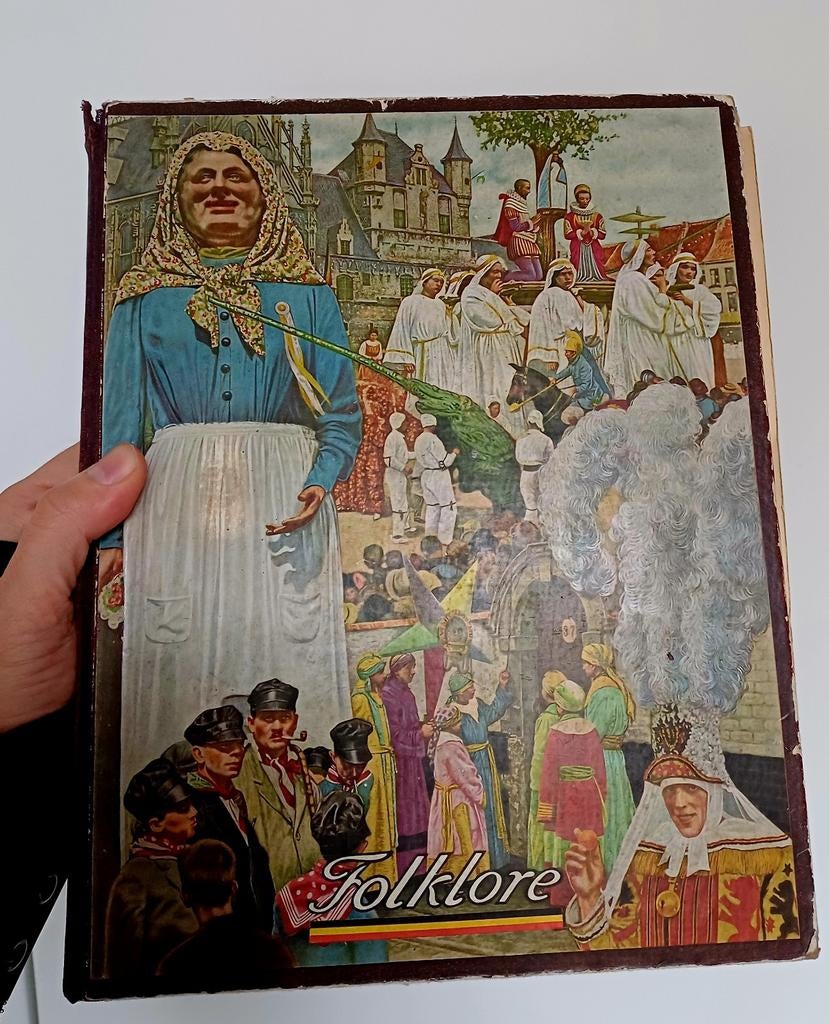 Plakboek Folklore cote d'or chocolade, Verzamelen, Ophalen of Verzenden