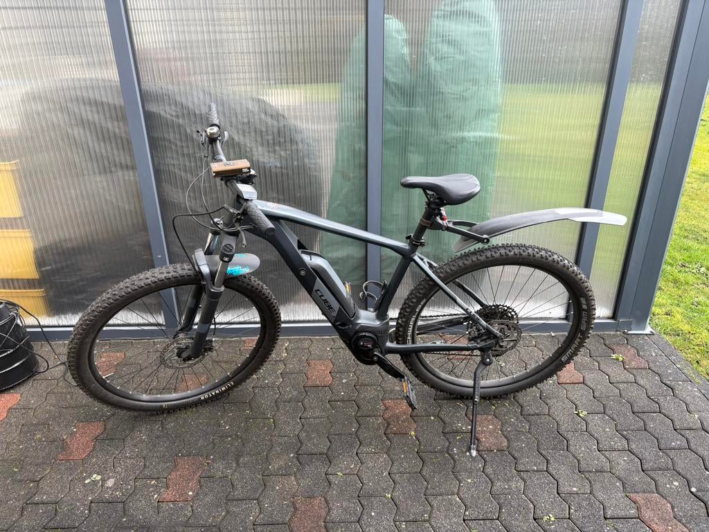 vélo électrique cube Reaction Hybrid Pro 500 gris 29 pouces, 50 km par batterie ou plus, 59 cm ou plus, Enlèvement, Utilisé