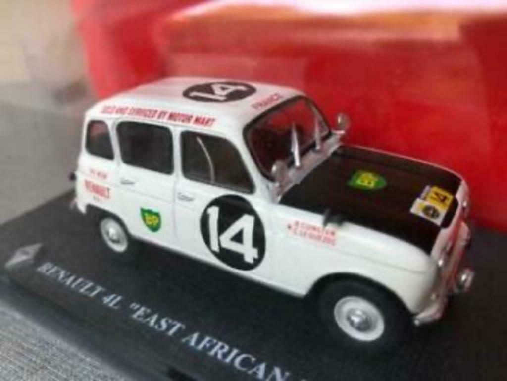 RENAULT 4L East African Safari schaal 1/43 - NIEUW, Enlèvement ou Envoi, Neuf, Voiture