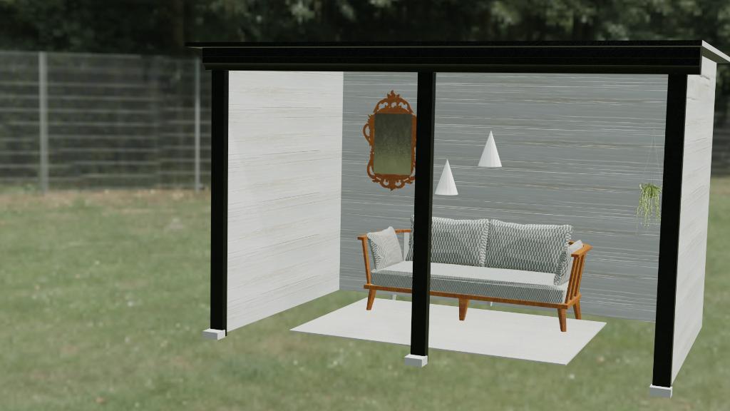 abri cabane pergola tente bois jardin, Jardin & Terrasse, Enlèvement ou Envoi, Neuf, Bois, Autres types