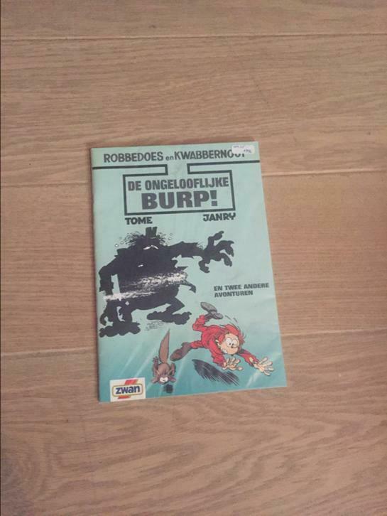 Robbedoes de ongelooflijke burp - Zwan, Verzenden