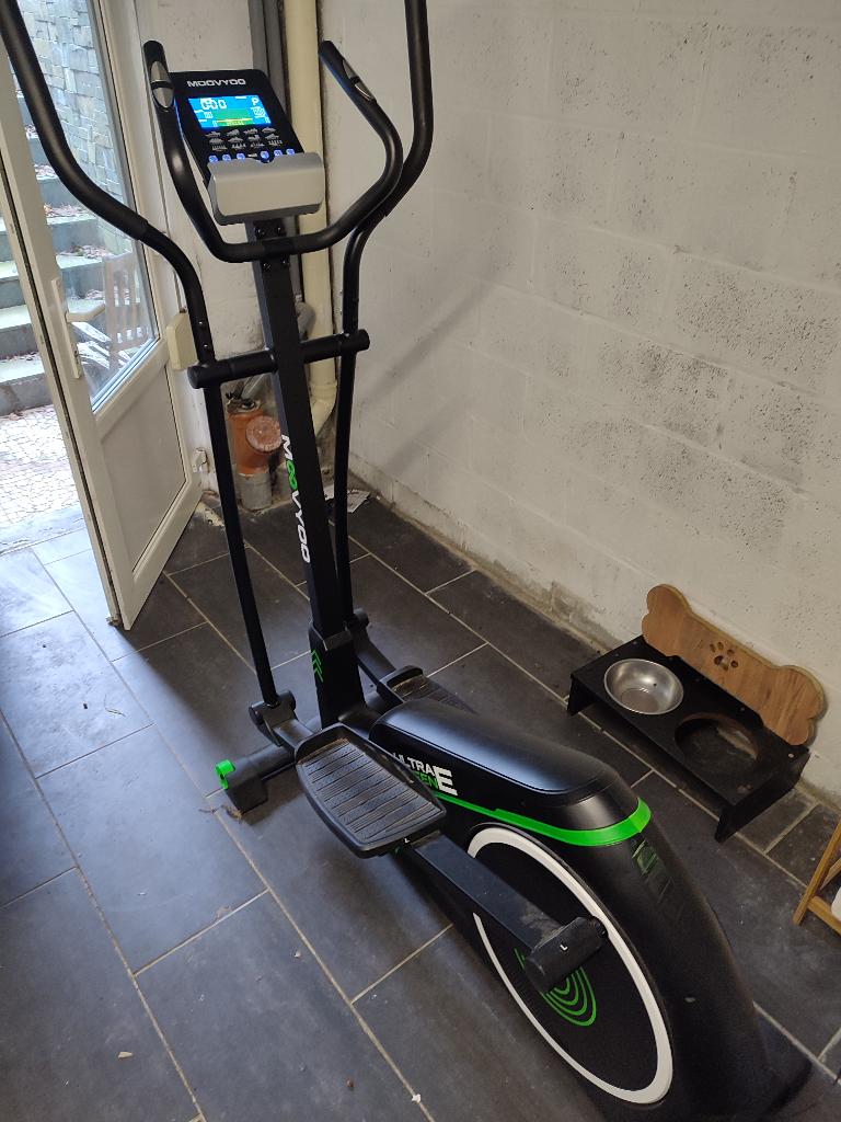 Vélo Elliptique Ultra Green E Très bon état, Jambes, Comme neuf, Enlèvement, Métal