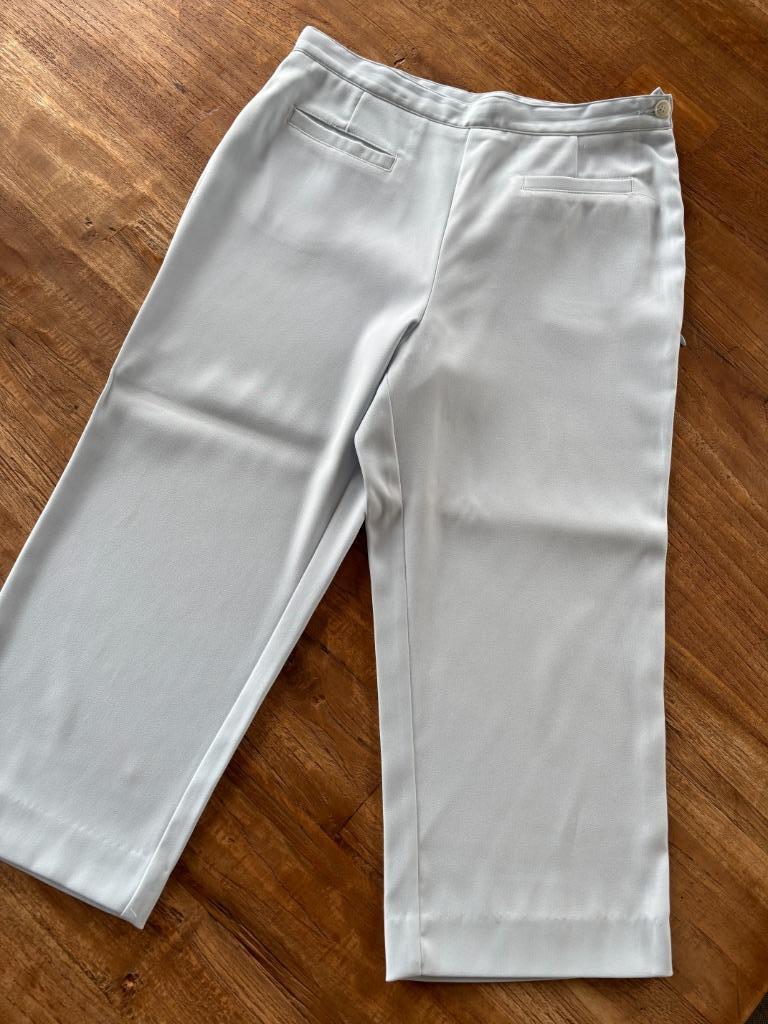 Broek vintage maat 40, Kleding | Dames, Blauw, Ophalen of Verzenden, Zo goed als nieuw, Driekwart