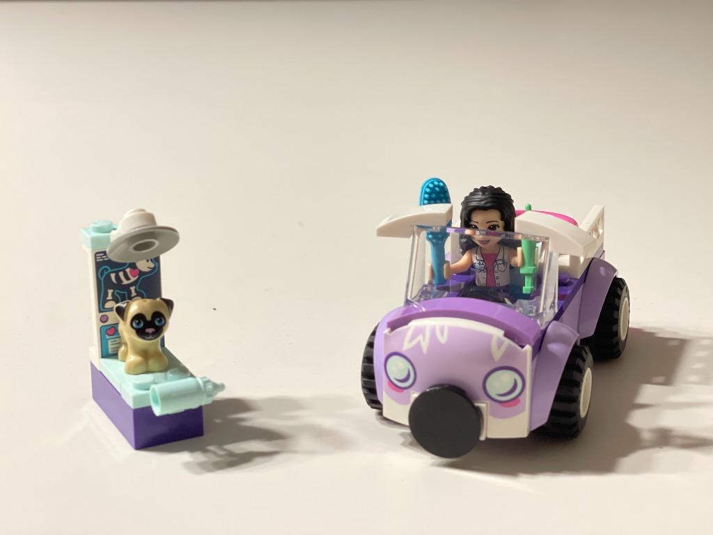 Lego Friends 43160 Emma's mobiele dierenkliniek, Ophalen of Verzenden, Zo goed als nieuw, Complete set, Lego