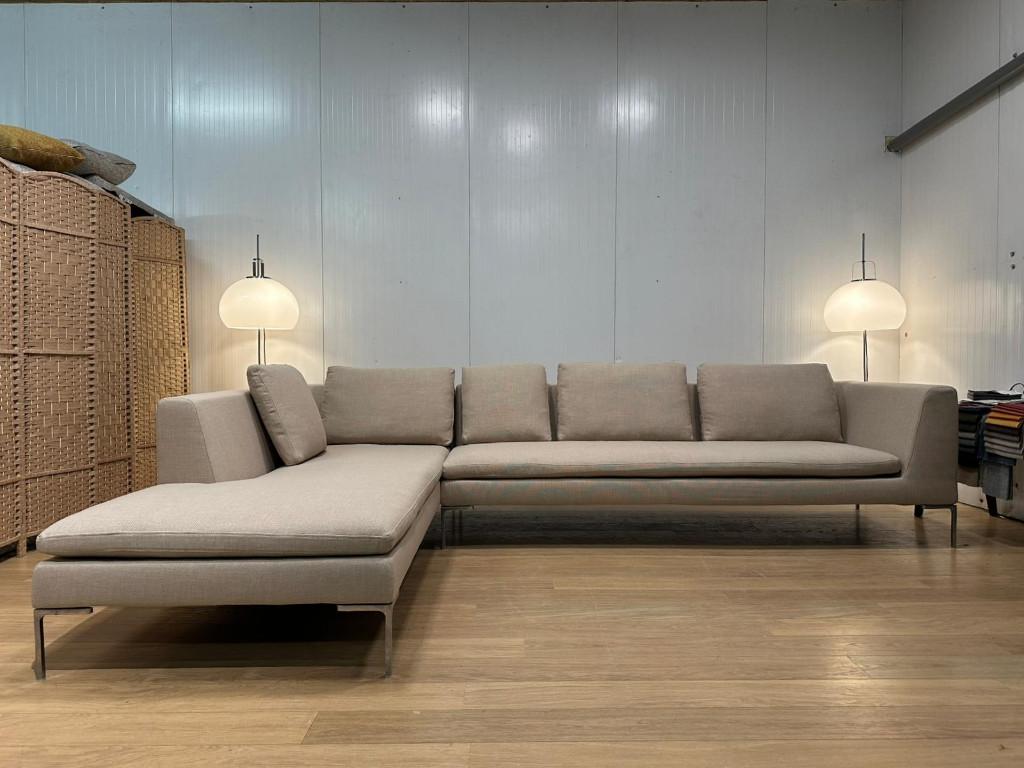 NIEUW B&B Italia Charles Hoekbank + GARANTIE NP €12750, Maison & Meubles, Canapés | Salons, Neuf, Design Bankstellen B&B Italia