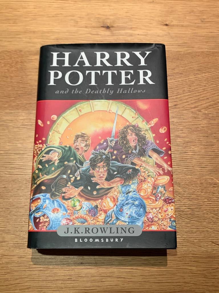 Harry Potter and the Deathly Hallows (eerste druk), Ophalen of Verzenden, Zo goed als nieuw, Boek of Poster