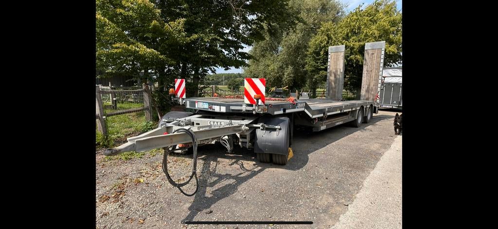 Dieplader 4 asser, Articles professionnels, Machines & Construction | Transport, Enlèvement