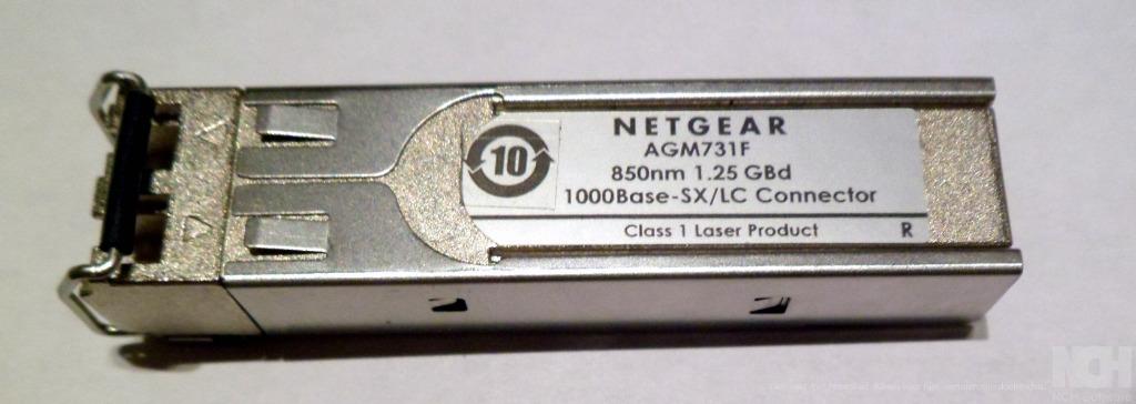 NETGEAR Transceiver module AGM731F; 850nM; 1.25GBd 1000Base, Ophalen of Verzenden