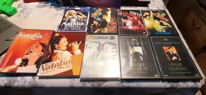 9 Dvd muziek concerten, Enlèvement ou Envoi, Comme neuf