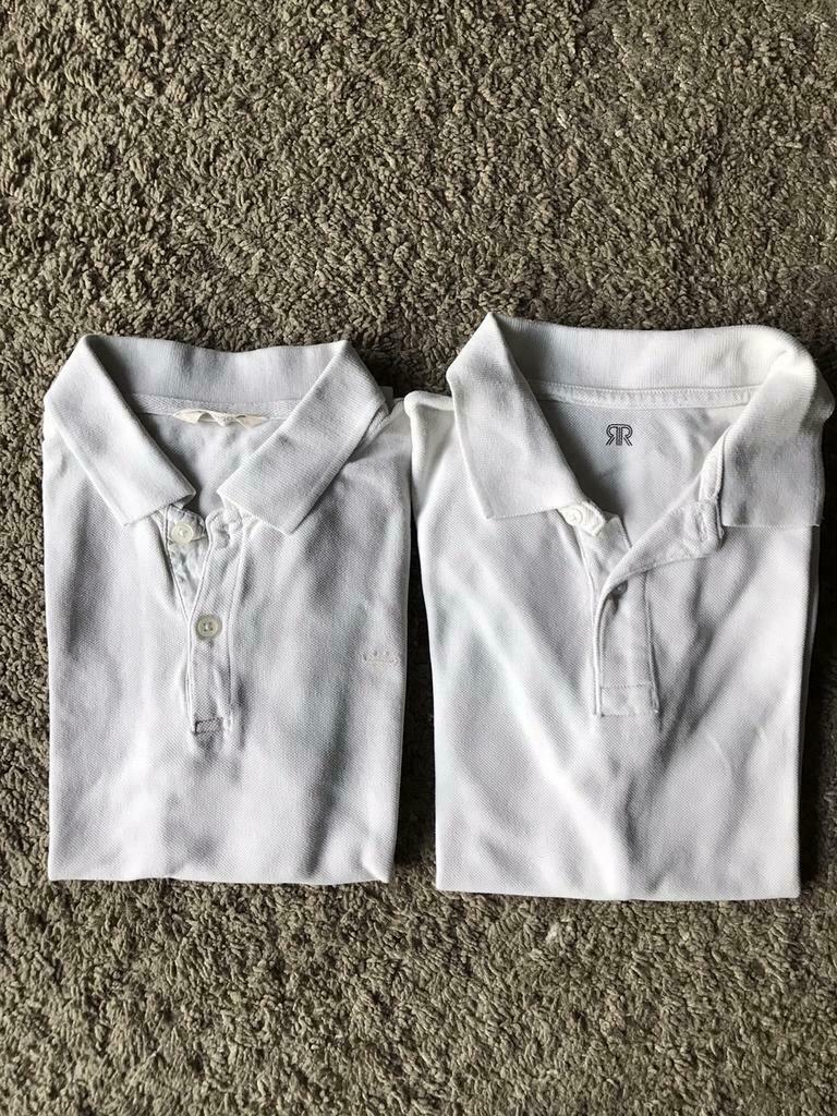 Twee poloshirts voor een jongen van 12-13 jaar, Gebruikt, Overhemd of Blouse, Mango, Ophalen of Verzenden