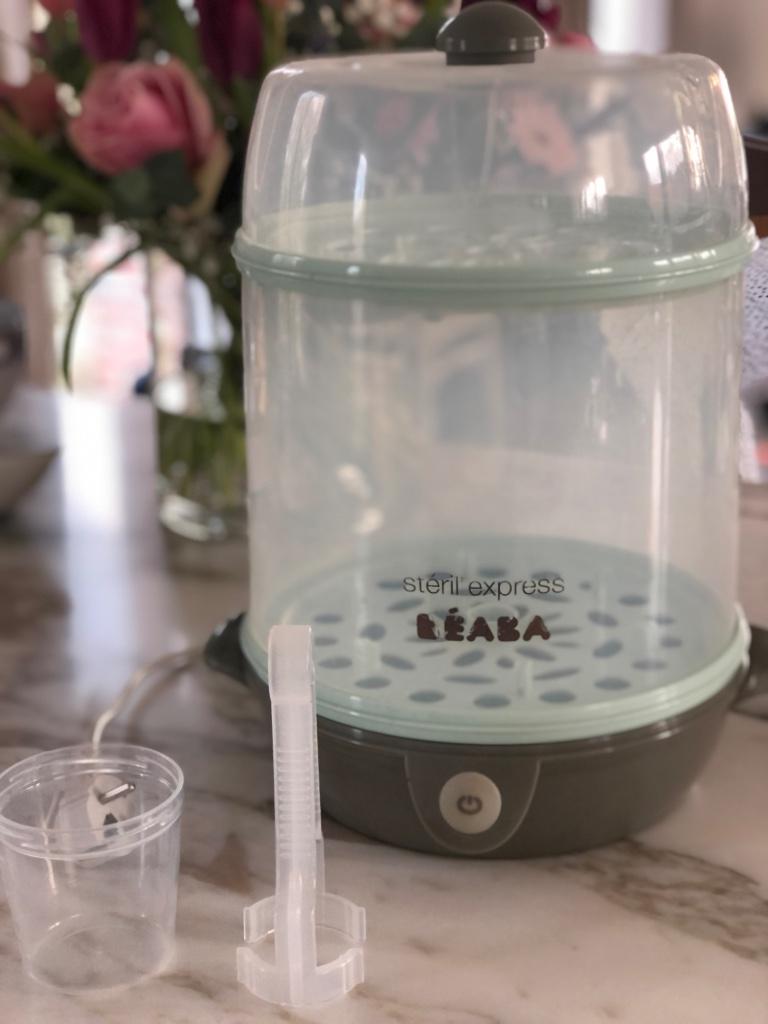 Beaba sterilisator flessen spenen, Kinderen en Baby's, Ophalen, Zo goed als nieuw, Sterilisator