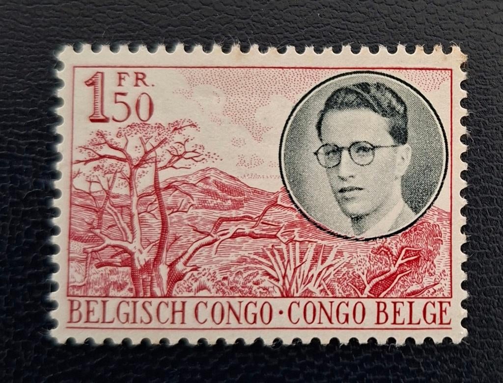 Timbre OBP 329** du Congo belge, Enlèvement ou Envoi, Non oblitéré, Neuf