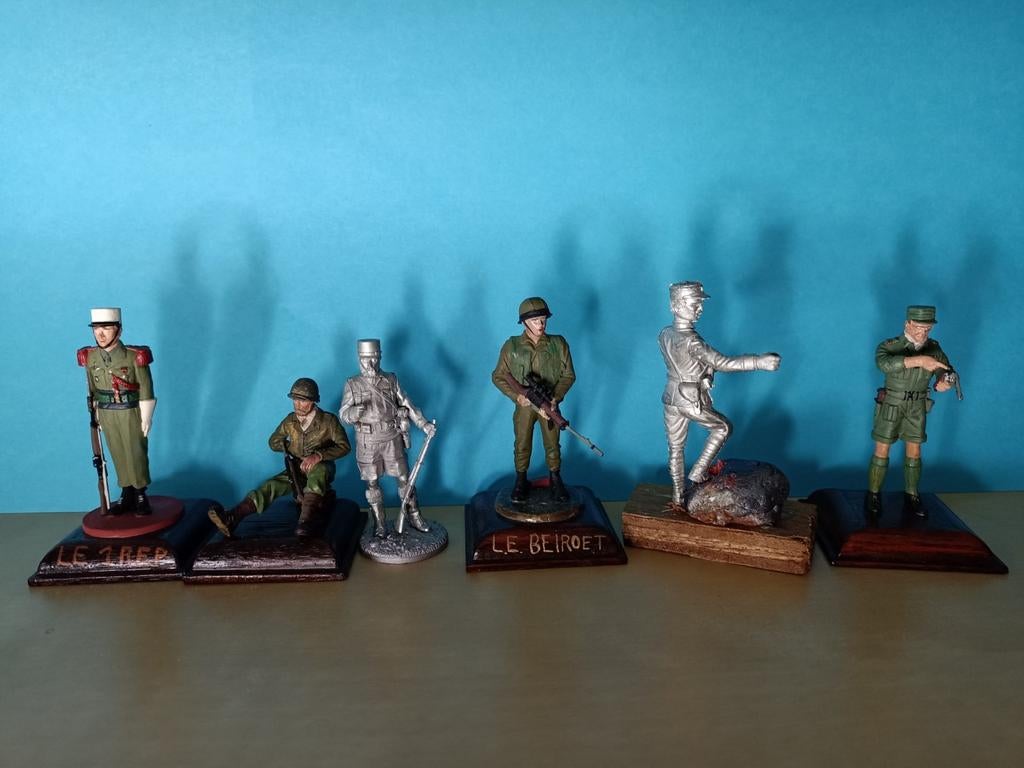 Figurines Légion étrangère, Enlèvement ou Envoi, Utilisé, 1:35 à 1:50, Personnage ou Figurines
