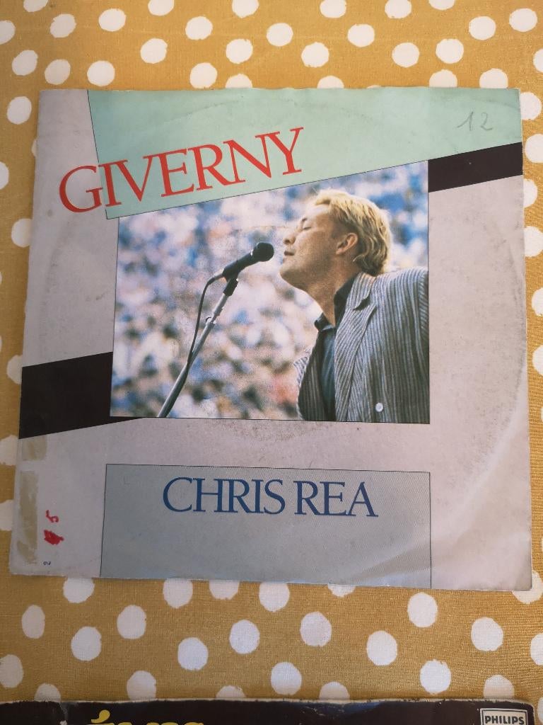 chris ria giverny (bpost gratuit), Enlèvement ou Envoi, Single, Utilisé, Pop