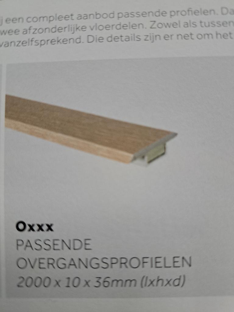 FLOORIFY OVERGANGSPROFIEL, Doe-het-zelf en Bouw, Ophalen, Overige materialen, Overige typen, Nieuw