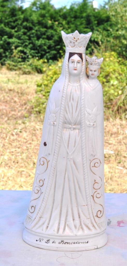 notre dame de bonsecours en porcelaine, Antiquités & Art, Enlèvement ou Envoi