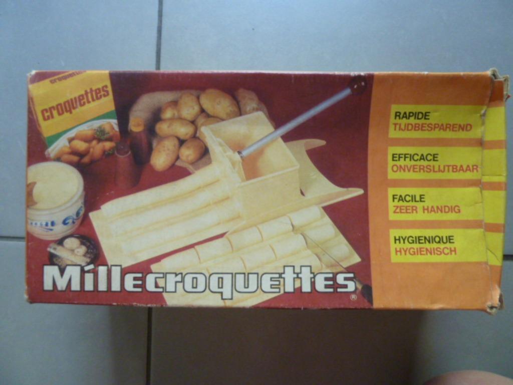 Machine à faire des croquettes "millecroquettes" bon état, Enlèvement ou Envoi