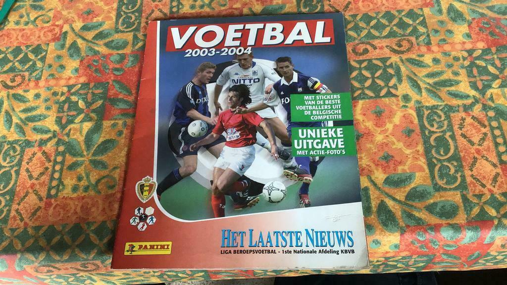Panini football 2003/2004 (w3), Enlèvement ou Envoi, Comme neuf, Panini, Album d'images