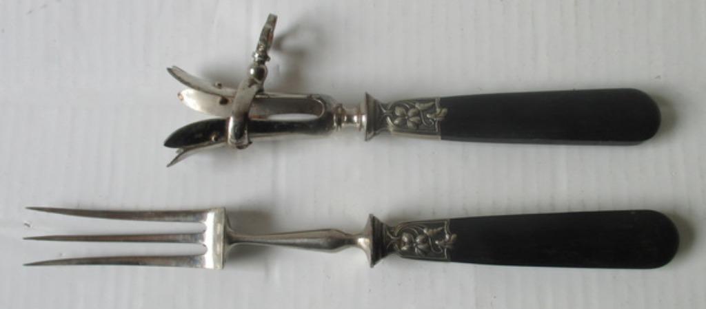 art nouveau kalkoen bout houder mange à Gigot, Verzenden