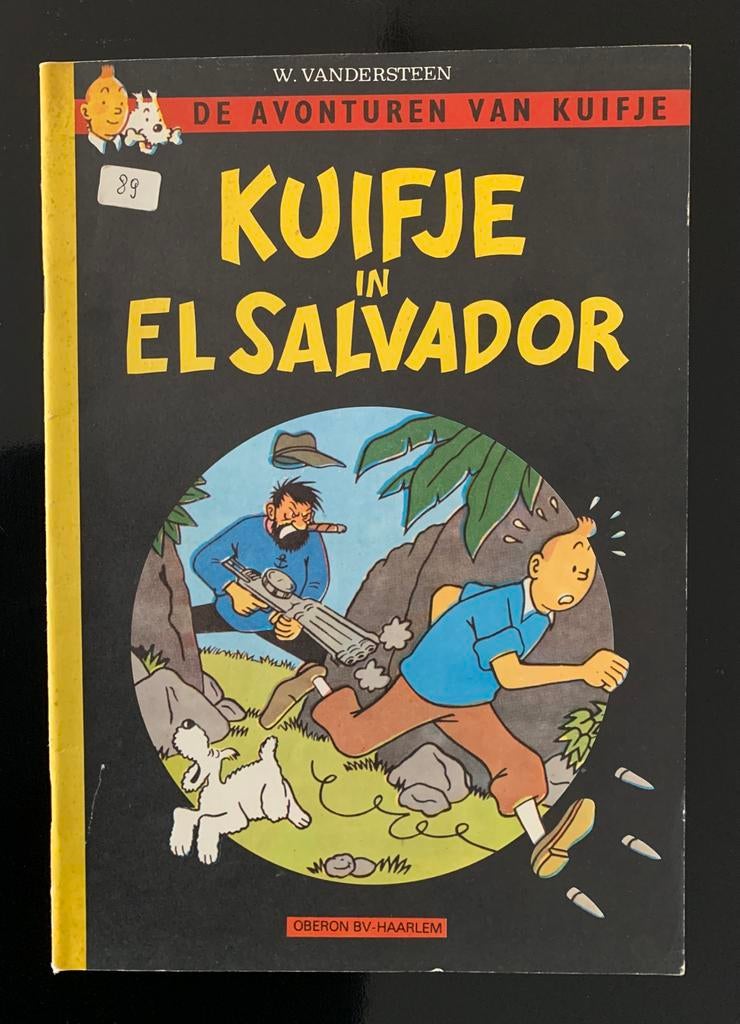Kuifje in El Salvador -  Illegale uitgave, Boeken, Stripverhalen, Ophalen of Verzenden, Zo goed als nieuw