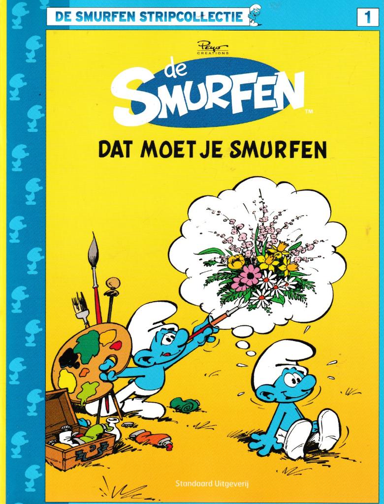 Tien strips De Smurfen - De stripcollectie, Boeken, Verzenden