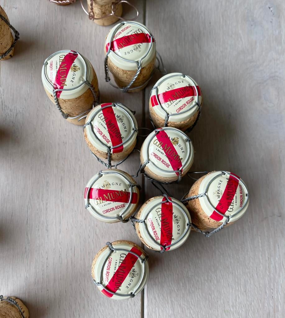 Champagne G.H.Mumm kurk, Verzamelen, Ophalen of Verzenden, Zo goed als nieuw, Champagne