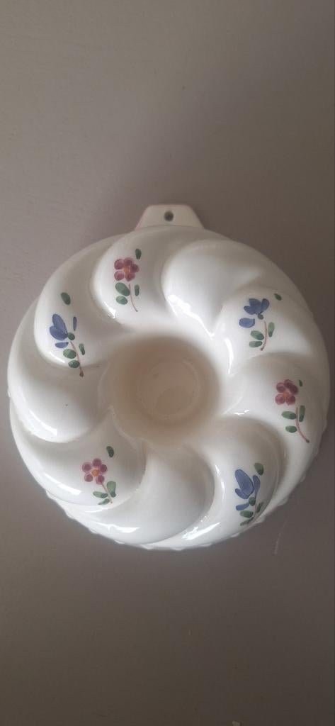 Vintage set 3 bakvormen puddingvorm, Ophalen