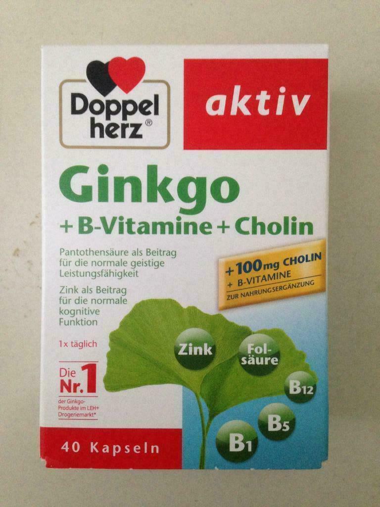 Ginkgo-capsules, B-vitamines en Choline, Ophalen of Verzenden, Nieuw, Gezondheid en Conditie