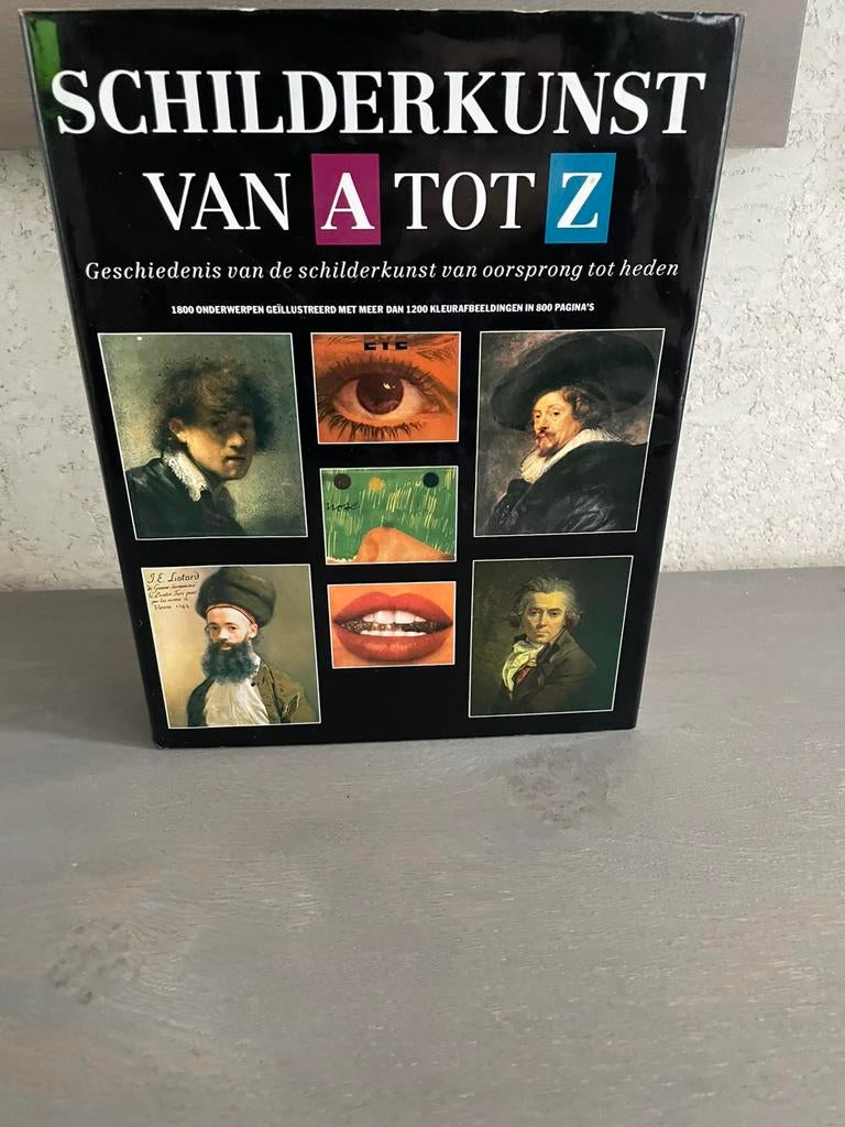 Kunstboek: Schilderkunst van A tot Z in orima staat, Boeken, Ophalen of Verzenden, Zo goed als nieuw