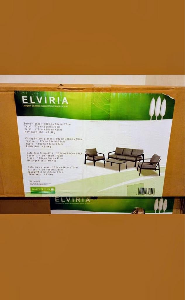 Nieuw Elvira tuinmeubilair
