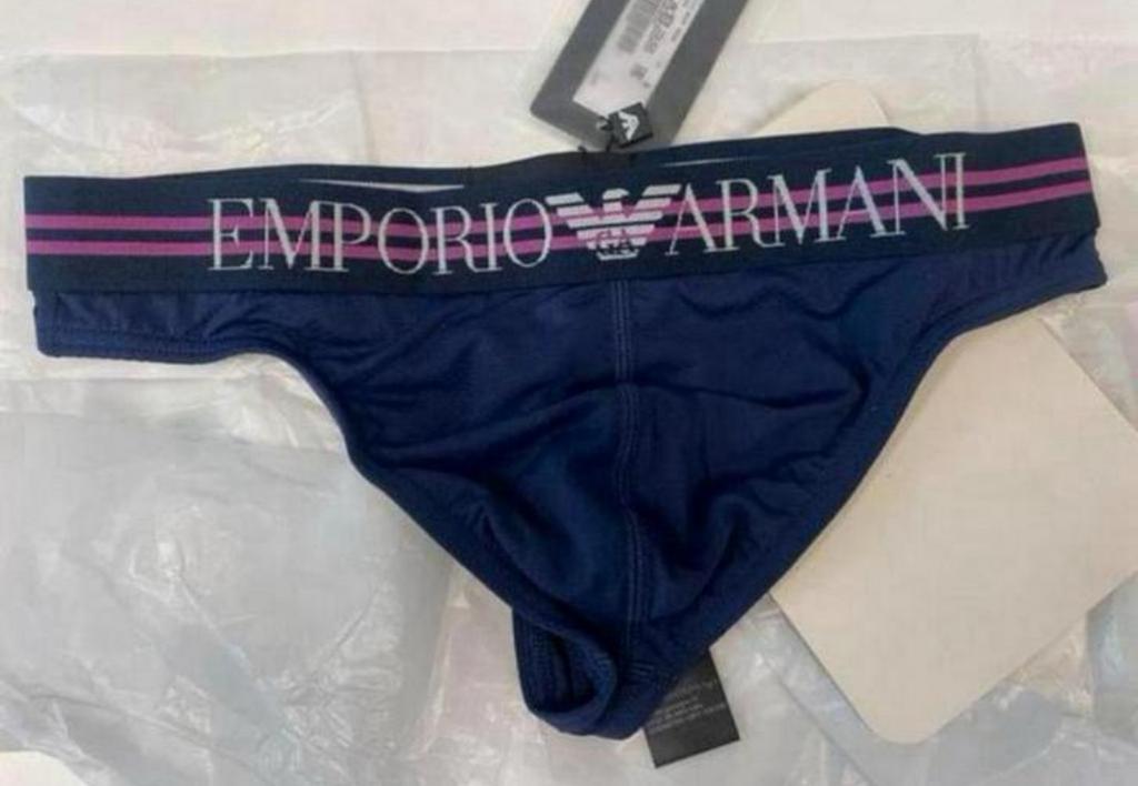 Corde en maille microfibre Emporio Armani, Vêtements | Hommes, Sous-vêtements, Envoi, Violet, Emporio Armani, Slip